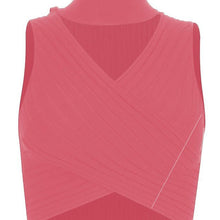 Load image into Gallery viewer, Tank Tops Tees Sleeveless Short Tee Shirt High Set Party