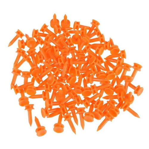 100Pcs Mini Golf Tees Plastic Golf Nail Limit Pin Outdoor Golfer Accessory Golf Tees Golf Training Aids Golfer High Quality