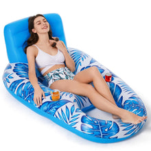 Load image into Gallery viewer, Recliner Multifunctional Swim Ring Water Inflatable Floating Row