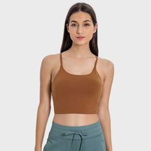 Load image into Gallery viewer, Yoga Jacket Women&#39;s Sports Underwear With Chest Pad Thin Belt Beauty Back