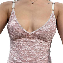 Load image into Gallery viewer, Lace Embroidery Spaghetti-strap Camisole Top Women&#39;s Clothing