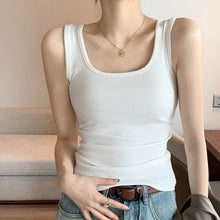 Load image into Gallery viewer, Spring And Summer New Wide Shoulder Vest For Women Big U-neck