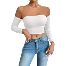 Load image into Gallery viewer, European And American Camisole Waist Trimming Short Sleeve
