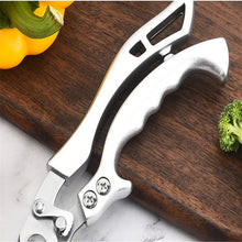 Load image into Gallery viewer, Kitchen Scissors Chicken Bone Kitchen Shears,Duck Fish Cutter 4Cr Stainless Steel Fish Scissors Scale Clean Cook Scissors