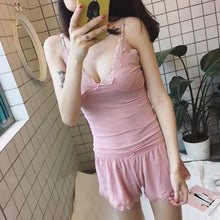 Load image into Gallery viewer, Summer Thin Lace Suit Comfortable Homewear Suit