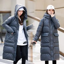 Load image into Gallery viewer, Women&#39;s Winter Korean Style Fashion Mid-length Warm