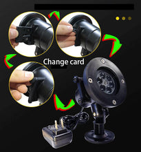 Load image into Gallery viewer, 48 Pattern Christmas Projector Laser Light Snow LED Lamp Landscape Garden XMAS