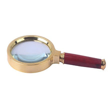 Load image into Gallery viewer, 70/80/90/100mm Handheld 10X Magnifier Magnifying Glass Loupe Reading Jewelry Elderly Reading Microscope Portable Eye Loupe Glass