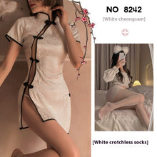 Load image into Gallery viewer, Sexy Women&#39;s Underwear Cheongsam Uniform Suit