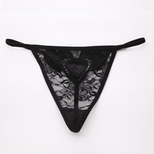 Sexy Lady Underwear Sexy Lace Ultra-thin Transparent Underwear T-Pants