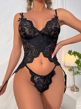 Load image into Gallery viewer, Lingerie Lace On-piece