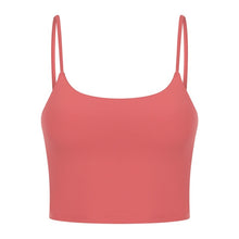 Load image into Gallery viewer, Yoga Jacket Women&#39;s Sports Underwear With Chest Pad Thin Belt Beauty Back