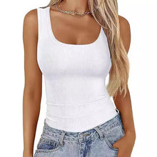 Load image into Gallery viewer, Elastic Slim-fit Basic Vest Women&#39;s Top