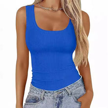 Load image into Gallery viewer, Elastic Slim-fit Basic Vest Women&#39;s Top