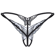 Load image into Gallery viewer, Sexy Underwear  Sequins Embroidered Crotch Thong