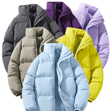 Load image into Gallery viewer, Cotton-padded Coat Stand Collar Cotton-padded Jacket Couple Wear Warm