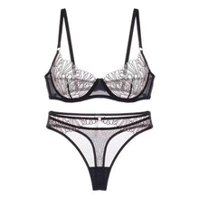 Load image into Gallery viewer, Sexy Underwear Shell Embroidery Bra Set