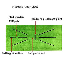 Load image into Gallery viewer, Foldable Golf Hitting Mat Swing Training Aid Portable Golf Practice Training Mat