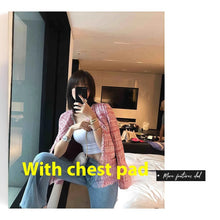 Load image into Gallery viewer, Padded Vest Women&#39;s Short Summer Navel Wrapped Chest