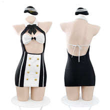 Load image into Gallery viewer, Funny Underwear Stewardess Suit Sexy Uniform