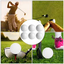 Load image into Gallery viewer, 6PCS Synthetic Rubber LED Luminous Golf Ball Bright Attractive for Night Daytime TrainingRed