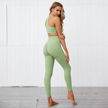 Load image into Gallery viewer, V-neck sexy yoga wear