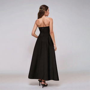 Elegant Rhinestone Bandage Dress