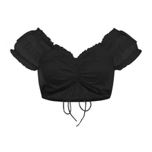 Load image into Gallery viewer, Black And White Ding Dong Suit Beer Skirt Top