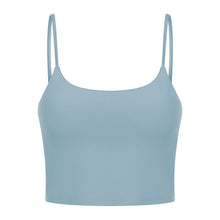 Load image into Gallery viewer, Yoga Jacket Women&#39;s Sports Underwear With Chest Pad Thin Belt Beauty Back