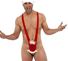 Load image into Gallery viewer, Christmas deer sexy underwear men&#39;s reindeer sexy underwear festival rave party costumes