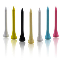 Load image into Gallery viewer, 20pcs Golf Tees Durable Bamboo Tees Friendly Biodegradable Material Reduce Friction Side Spin More Stable