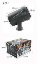 Load image into Gallery viewer, Projector Lamp High-brightness Christmas Snowflake Indoor Holiday Decoration Light Rotating