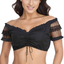 Load image into Gallery viewer, Black And White Ding Dong Suit Beer Skirt Top