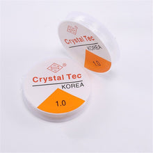 Load image into Gallery viewer, 10pcs 0.6/0.8/1mm Stretchy Elastic Beading Cord String Crystal Line Wire Thread for Jewelry DIY Making Bracelet Handmade