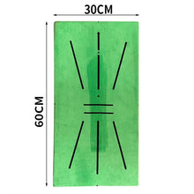 Load image into Gallery viewer, Foldable Golf Hitting Mat Swing Training Aid Portable Golf Practice Training Mat