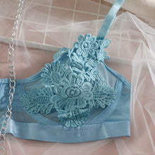 Load image into Gallery viewer, Underwear Suit Water Soluble Lace Chain Gather Suit