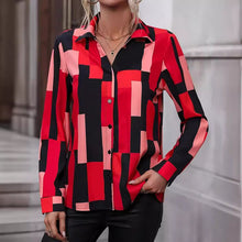 Load image into Gallery viewer, New Striped Colorful Women&#39;s Cardigan Top
