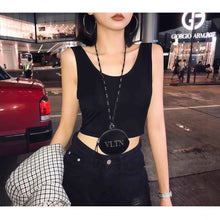 Load image into Gallery viewer, Padded Vest Women&#39;s Short Summer Navel Wrapped Chest