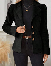 Load image into Gallery viewer, Casual Fashion Cold-proof Warm Fur Integrated Lapel Pocket Jacket