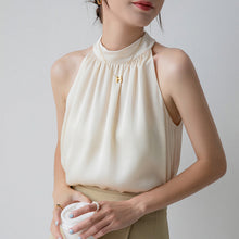 Load image into Gallery viewer, Temperament Slim-fit Sexy Chic Apricot Backless Sling Top
