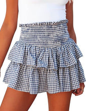 Load image into Gallery viewer, Cake Plaid Fashion Skirt