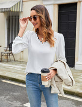 Load image into Gallery viewer, Women&#39;s Fashion Hollowed-out Loose Top