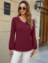 Load image into Gallery viewer, Women&#39;s Fashion Hollowed-out Loose Top