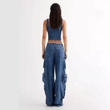 Load image into Gallery viewer, Women&#39;s Fashion Slim Fit Denim Vest