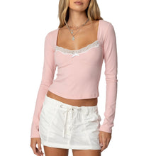 Load image into Gallery viewer, Lace French Style Long Sleeve Base