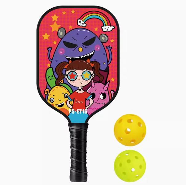 Pink Pickleball Paddle Set