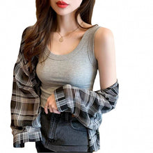 Load image into Gallery viewer, Women&#39;s Thread Knitted Vest Sleeveless