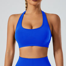 Load image into Gallery viewer, U-collar Halter Bra Outer Wear Shockproof Running Fitness Clothes Sports Underwear