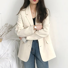 Load image into Gallery viewer, Autumn Suit Jacket British Style Women