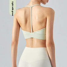 Load image into Gallery viewer, Shockproof Sports Underwear With Chest Pad Yoga Workout Vest